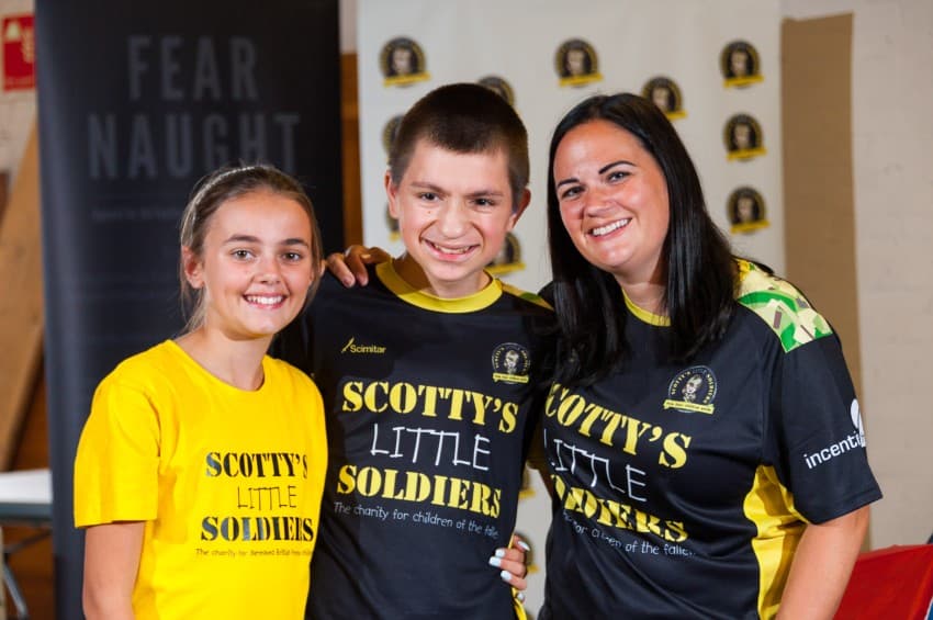 Scotty's Little Soldiers at an early fundraising event