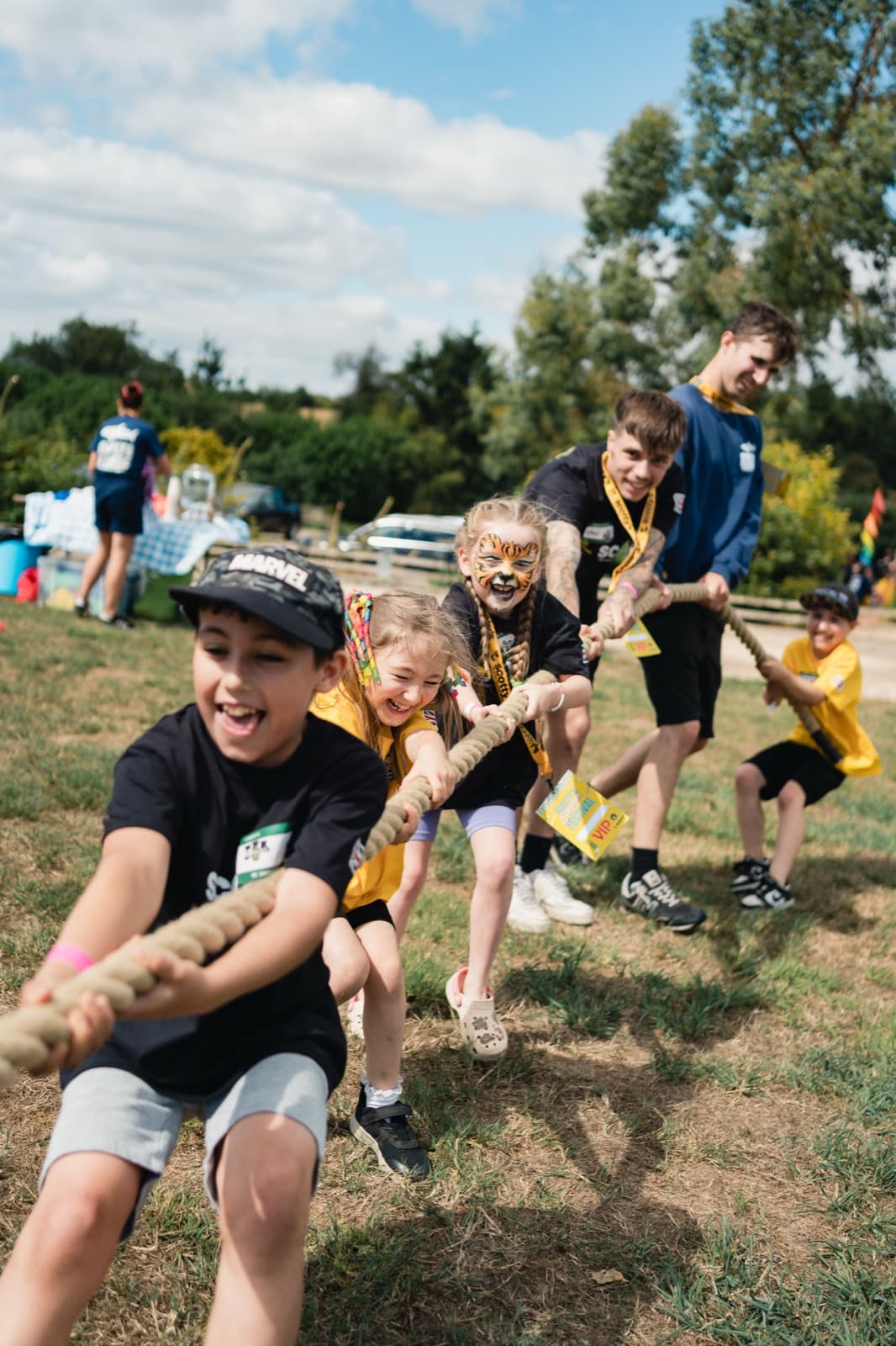 Scotty's members at a summer festival event